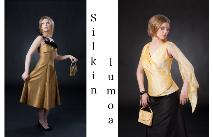 Harriet Nikus design silkkipuvut